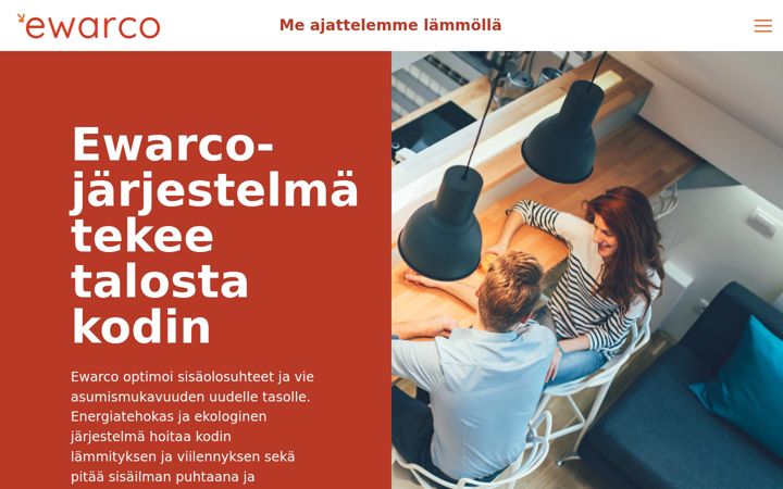 Skjermbilde av ewarco.fi