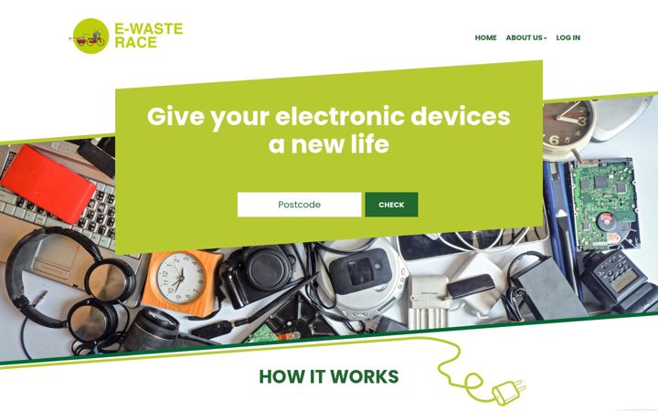 Screenshot of ewasterace.com