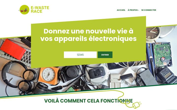 Screenshot of ewasterace.fr
