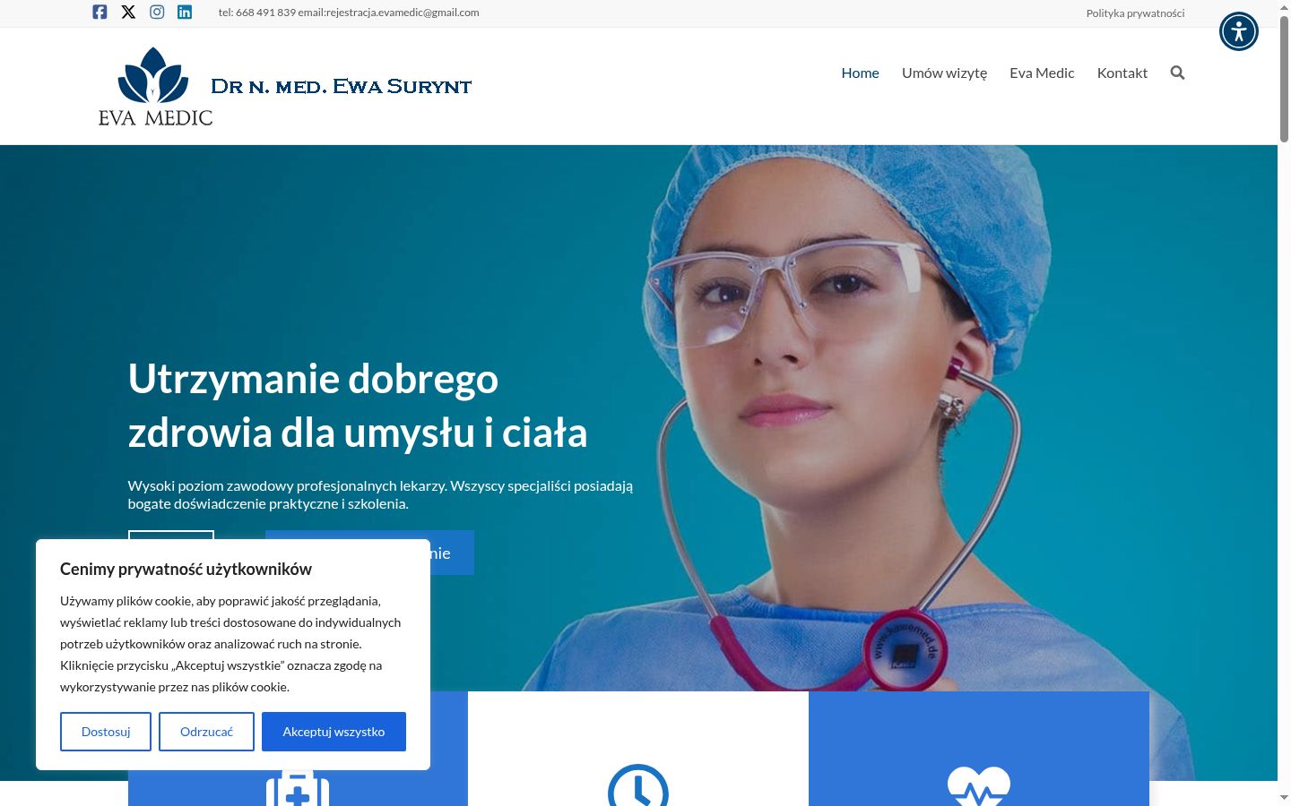 Snímka obrazovky banera súhlasu zobrazeného pred akoukoľvek interakciou