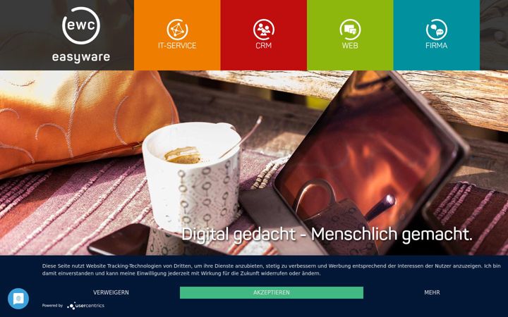 Screenshot of ewc-web.de