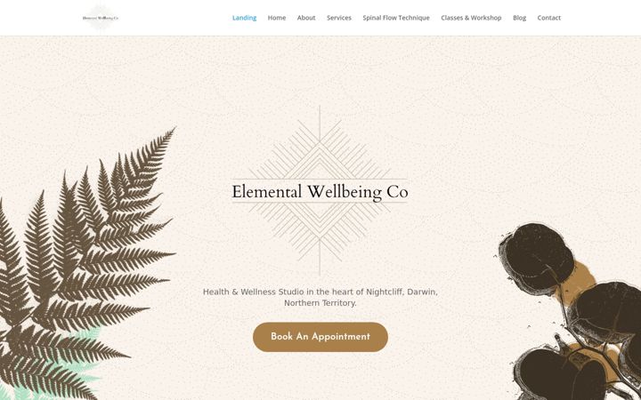Screenshot of ewcwellness.com