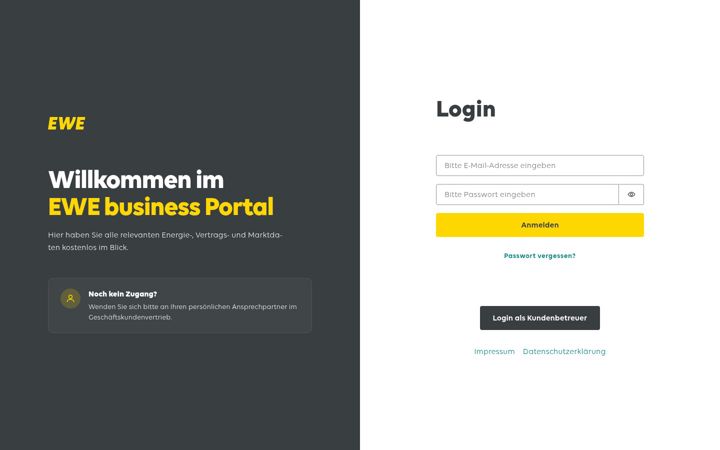 Screenshot of ewe-spotlight.de