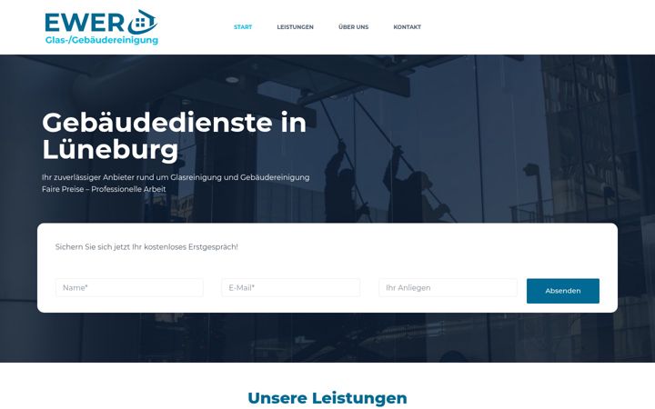 Screenshot του ewer-gebaeudereinigung.de