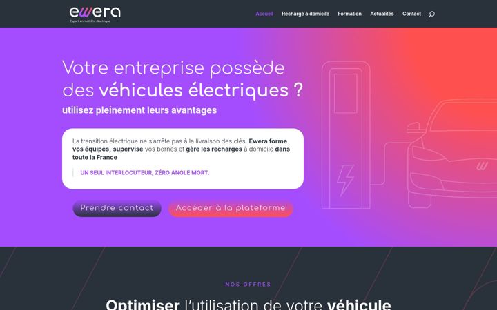 Screenshot of ewera.fr
