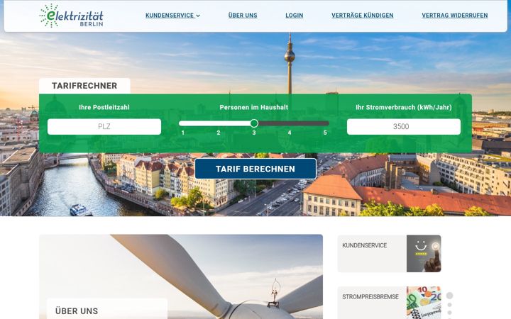Screenshot of ewerke-berlin.de