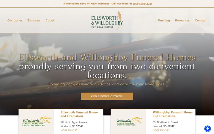 Screenshot of ewfhs.com