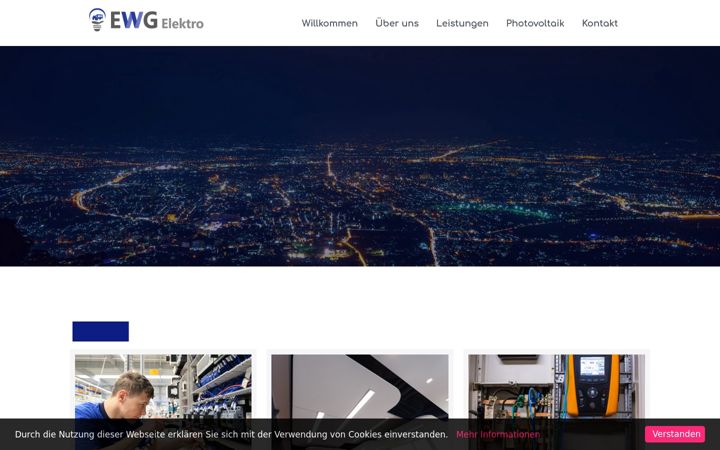 Screenshot του ewg-elektro.de