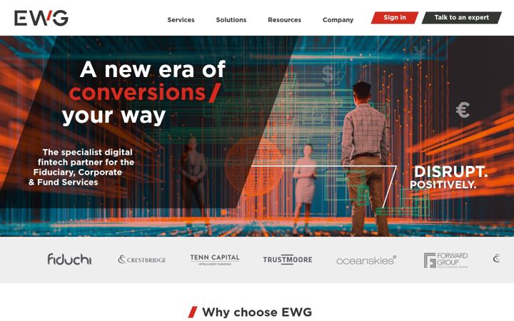 Screenshot of ewggroup.com