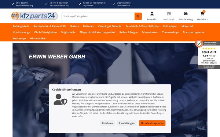 Screenshot of ewgmbh.de