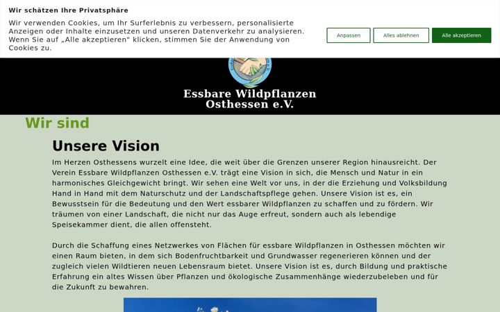 Screenshot of ewoev.de