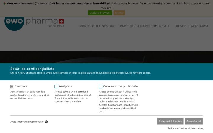 Screenshot of ewopharma.ro