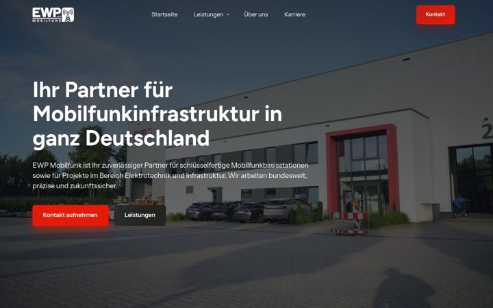 Screenshot of ewp-management.de