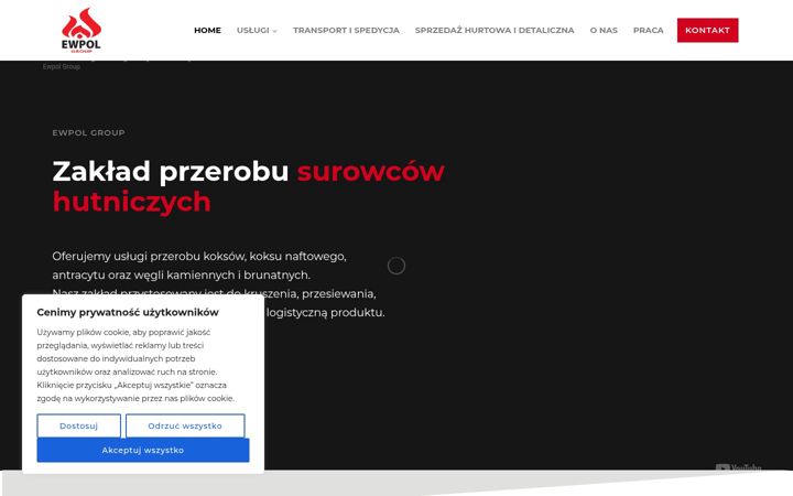 Screenshot of ewpol.eu