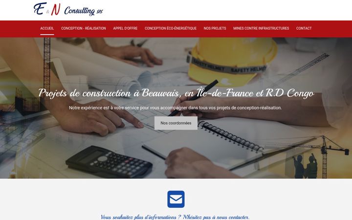 Screenshot of ewuli-consulting.fr