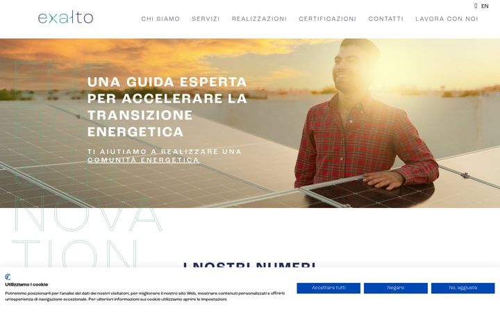 Ekrano kopija exaltoenergia.it