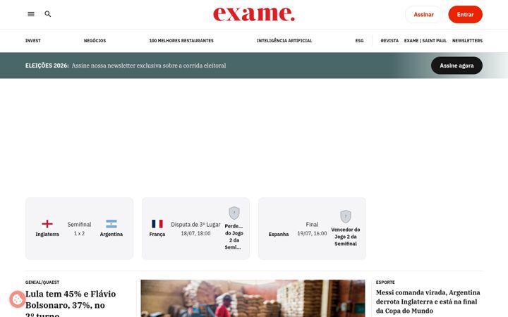 Képernyőkép: exame.com