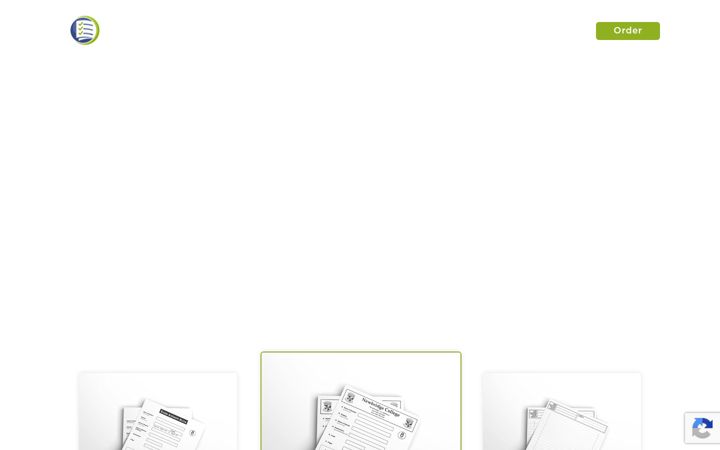 Skærmbillede af examstationery.ie