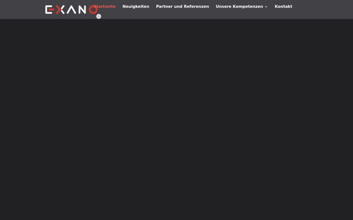Screenshot of exano.one