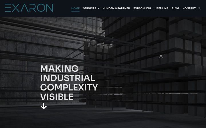 Screenshot of exaron.at