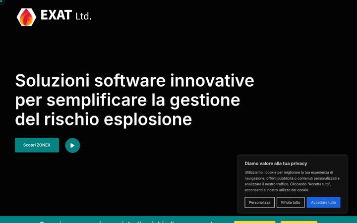 Screenshot of exat.co.uk