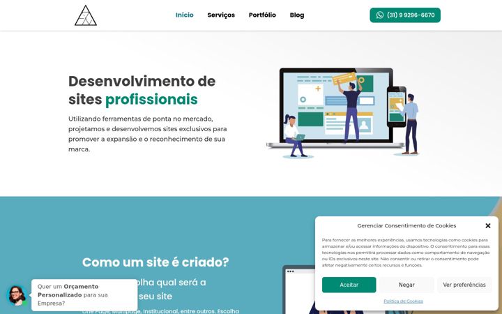 Screenshot of exc.net.br