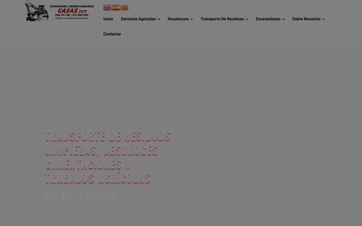 Screenshot of excasas.com
