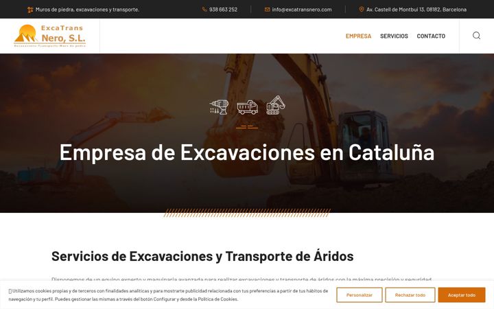 Screenshot of excatransnero.com