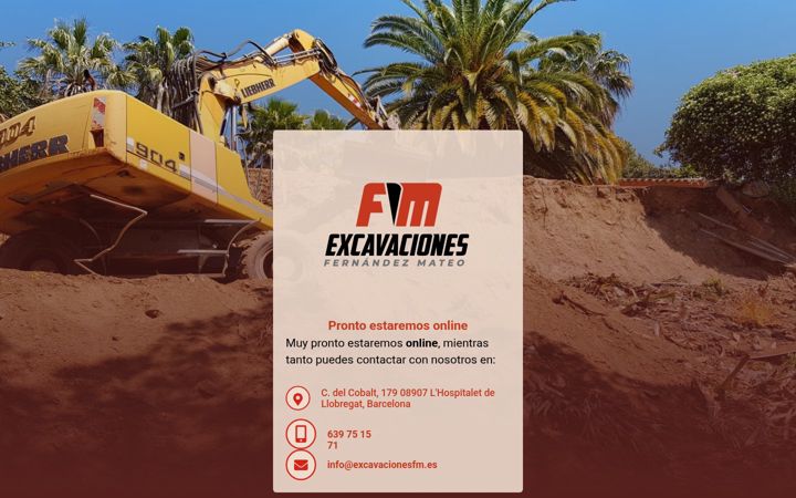 Screenshot του excavacionesfm.es
