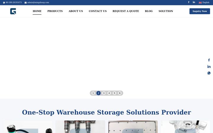 Screenshot of excavatoraccessories.com