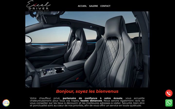 Screenshot of excel-driver.fr