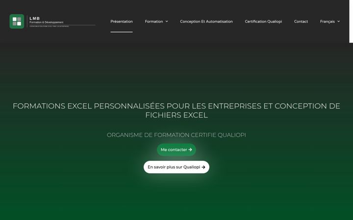 Screenshot of excel-for-all.com