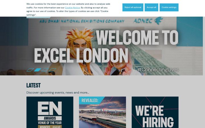 Screenshot of excel.london