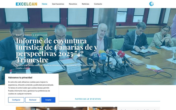Screenshot του excelcan.es