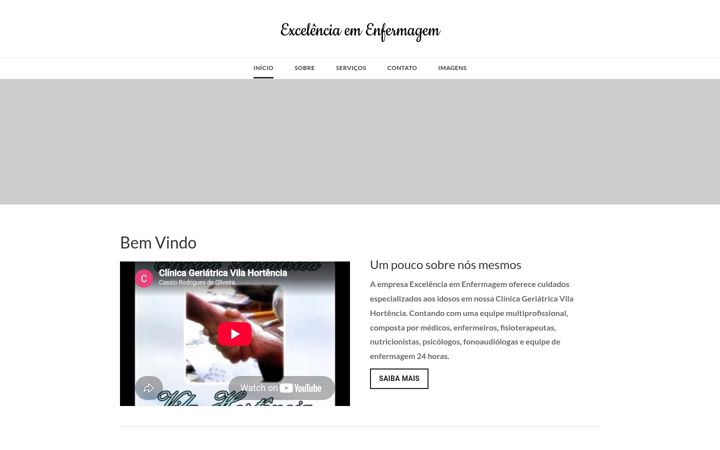 Screenshot of excelenciahomecare.com.br