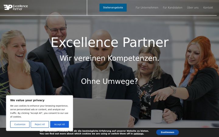Screenshot of excellence-partner.eu
