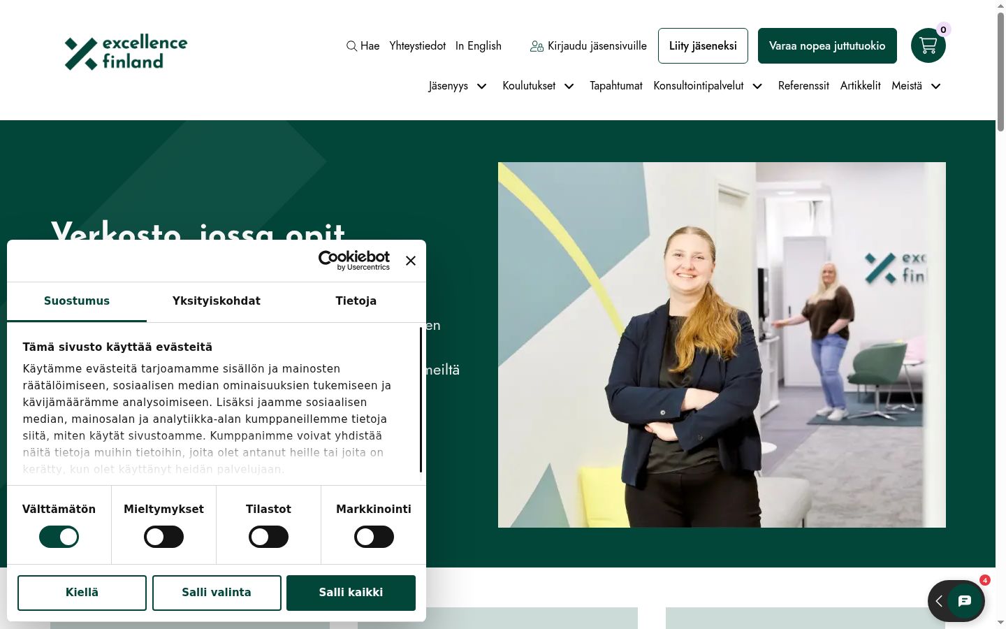 Zrzut ekranu banera zgody wyświetlanego przed jakąkolwiek interakcją