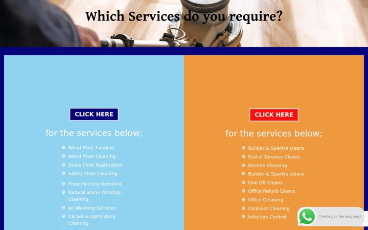 Screenshot of excellencefloorcare.co.uk