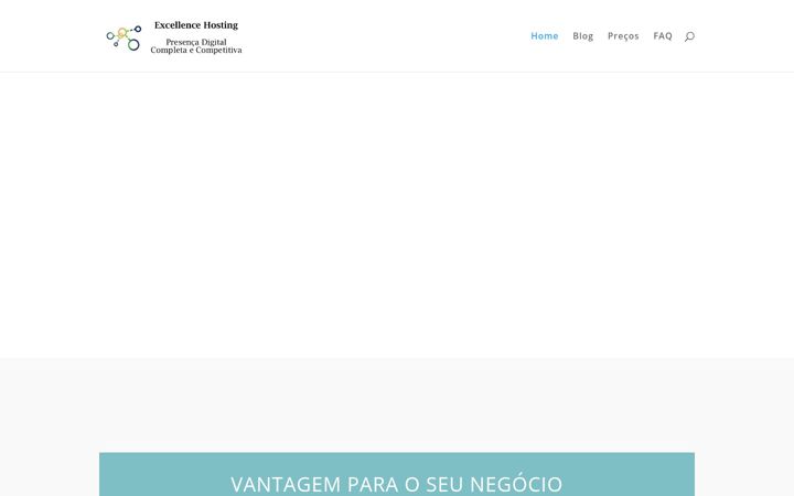 Screenshot di excellencehosting.com.br