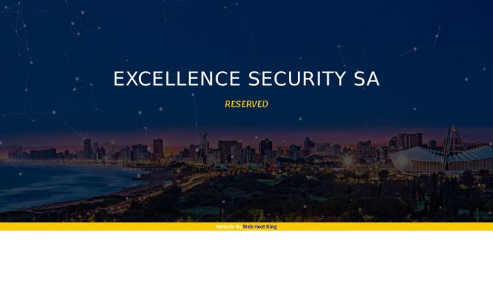 Képernyőkép: excellencesecurity.co.za