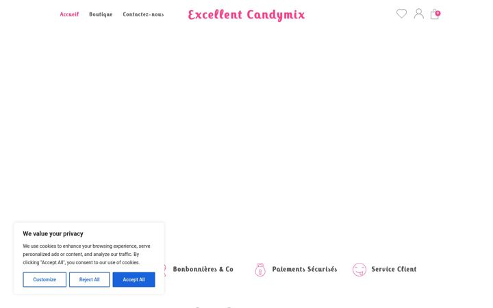 Screenshot of excellent-candymix.com
