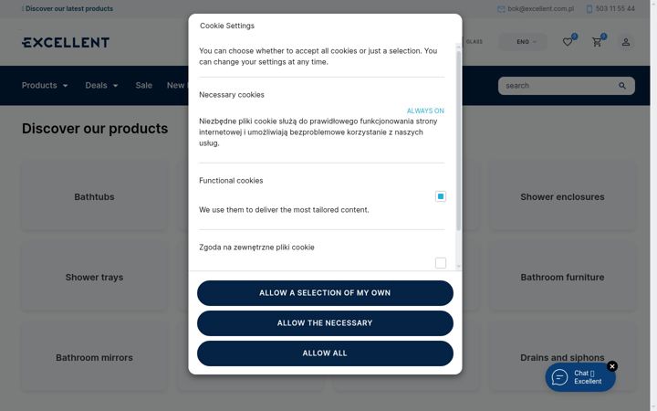 Screenshot of excellent.com.pl