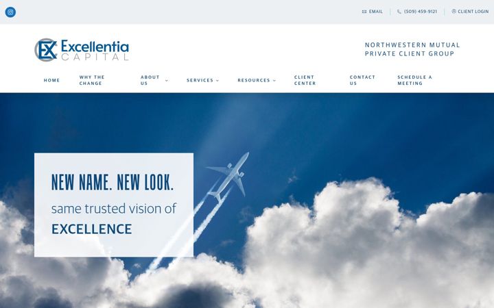 Screenshot of excellentia-capital.com