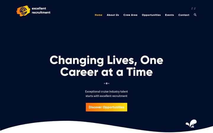 Screenshot ta' excellentrecruitment.biz