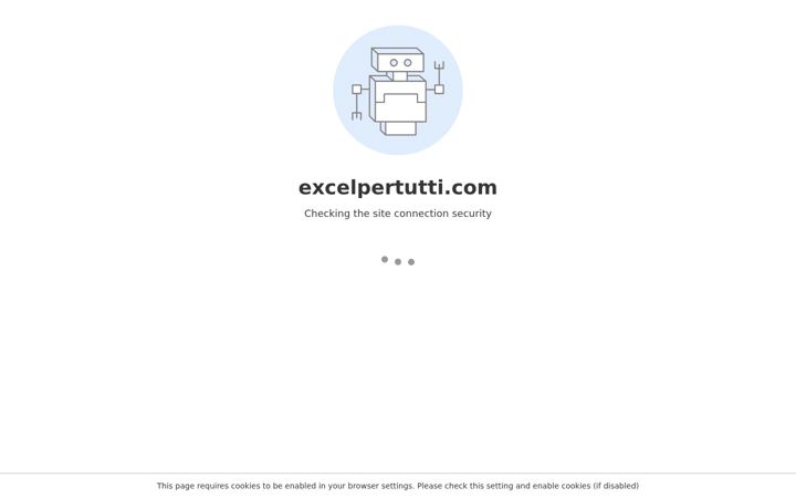 Screenshot of excelpertutti.com
