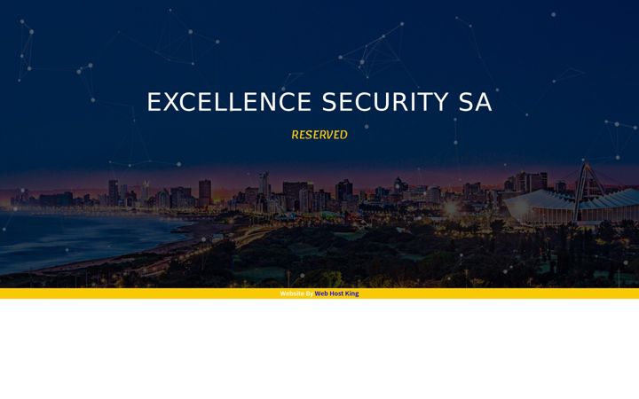 Képernyőkép: excelsecure.co.za