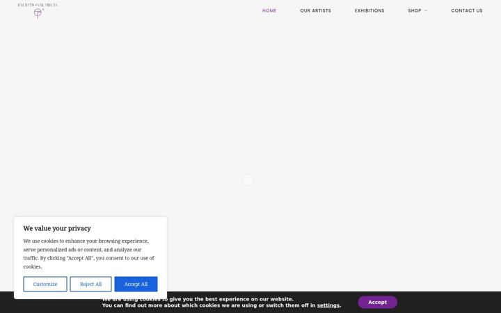 Screenshot of exceptionalpieces.com