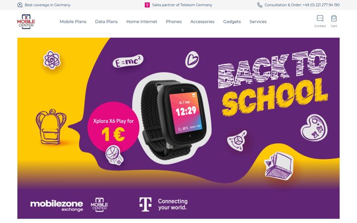 Screenshot of exchange-mobile-center.com