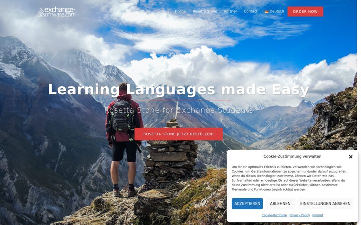 Screenshot of exchange-software.com