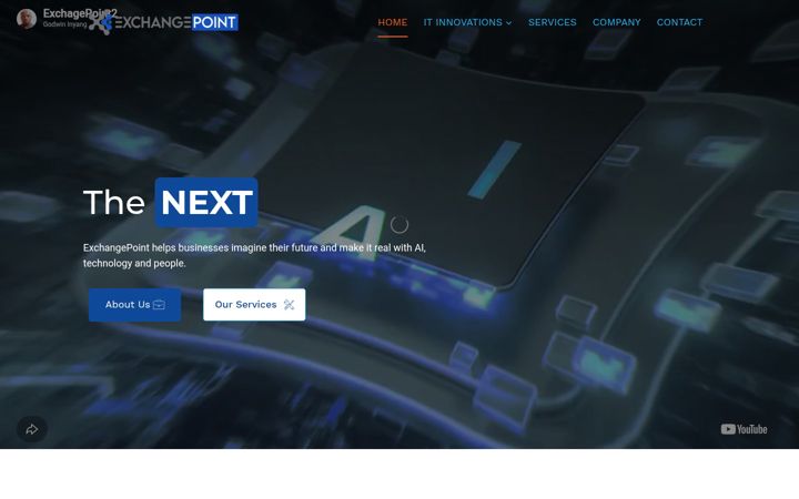 Screenshot of exchangepointgroup.com